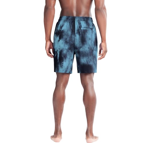 Image of Under Armour Men's Compression Lined Volley Swim Trunks, UPF 50+ Sun Protection, Drawstring Closure & Elastic Waistband