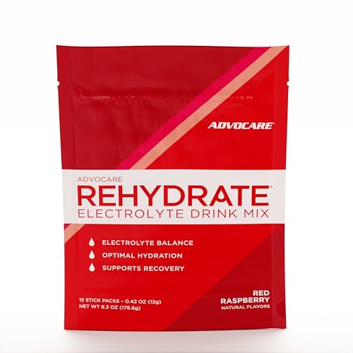AdvoCare Rehydrate - Electrolyte Drink Mix - Includes Magnesium, Sodium,