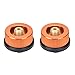 FASTROHY 2 PCS Camping Burner Cartridge Gas Fuel Canister Stove Cans Tank Adapter Converter