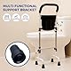 NEWFUN Gehhilfe für Senioren, Stehhilfe für ältere Erwachsene, Aufstehhilfe Sofa, Aufstehhilfe Toilette, Höhenverstellbar,73-92CM, Belastbar 136KG