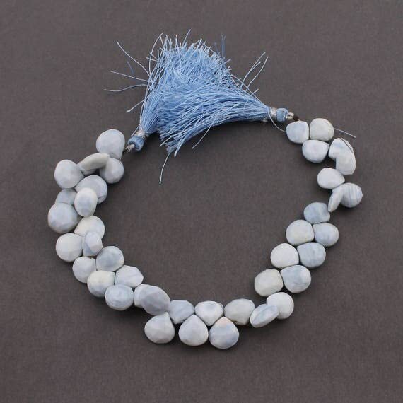 Boulder Opal perles cœur briolettes facettées pour bijoux DIY
