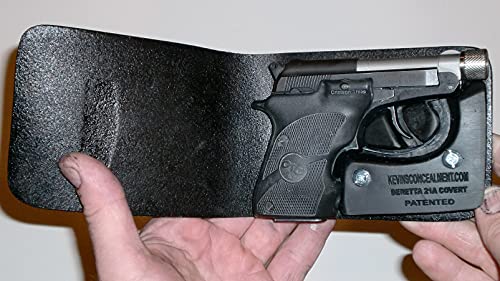 Wallet Holster for Full Concealment - Beretta Bobcat 21A (Covert Threaded Barrel, Right Handed)