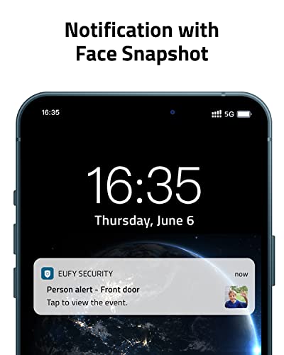 eufy Security, Draadloze videodeurbel (op batterij) met 2K HD, geen maandelijkse kosten, geïntegreerde AI voor… - Afbeelding 5