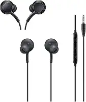 Fone de Ouvido com Fio Premium P2 (3.5mm) – À Prova de Suor, Microfone, Áudio Profissional, Leve, Cabo Anti-Emaranhamento para Smartphone, Tablet, PC, Notebook, MP3