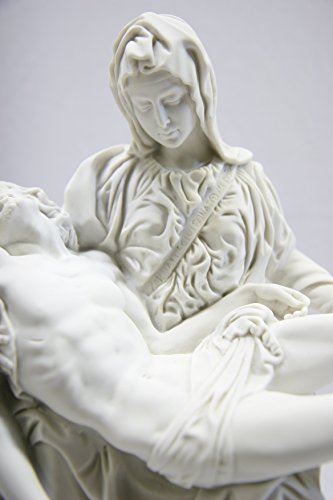 Estatua religiosa Pieta Mary Jesus 13 pulgadas miniatura 4