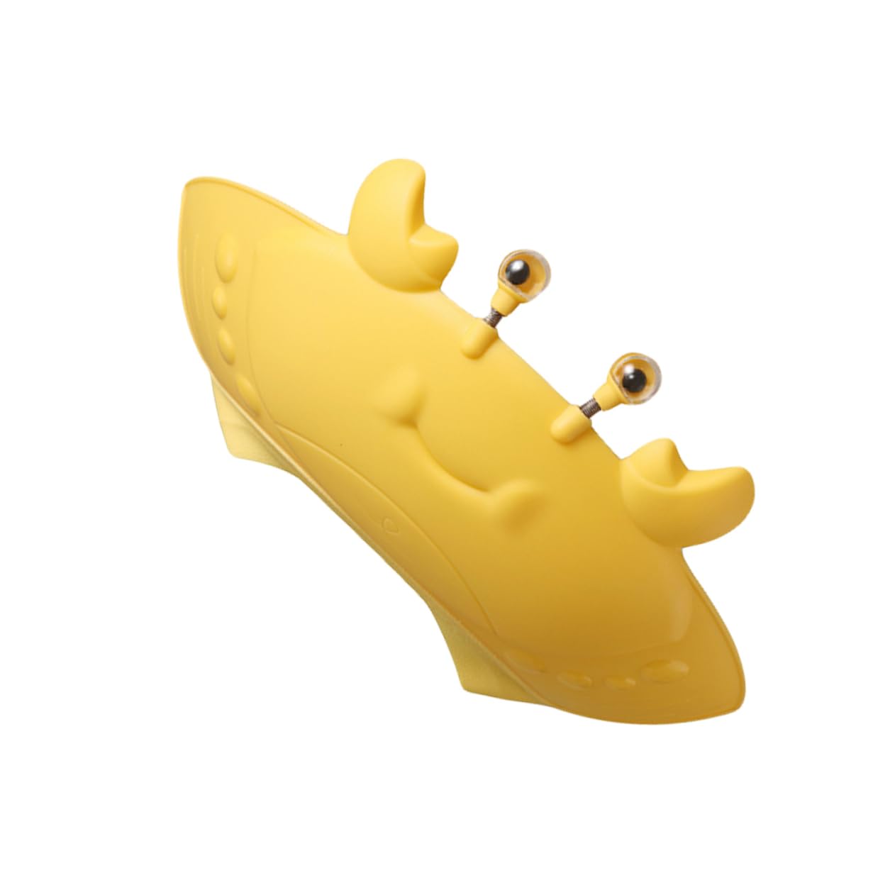VICASKY 3piezas Sombrero De Baño Infantil Para Bebés y Niño Niña Gorro De Champú Divertido Protección Para Ojos y Oídos Para Cortes De Pelo y Duchas Limón Modelo Cangrejo