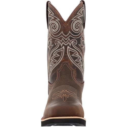 ROCKY Women’s MonoCrepe 11” Steel Toe Western Boot3