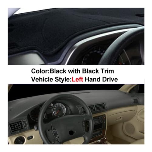 Alfombrilla para tablero estilo de automóvil Passat B5 2000-2005 protector solar salpicadero 2