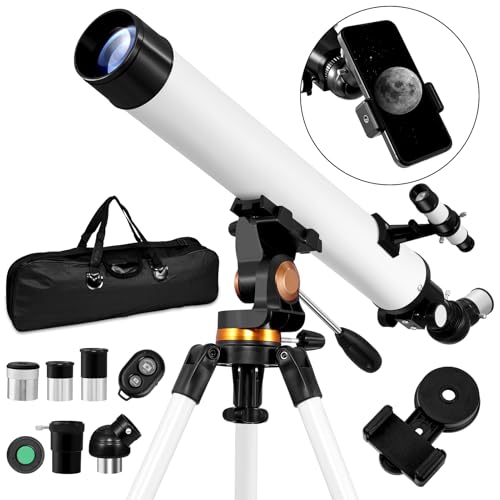 Telescopio Refractor Astronómico 70 mm 700 mm Altazimutal miniatura 2