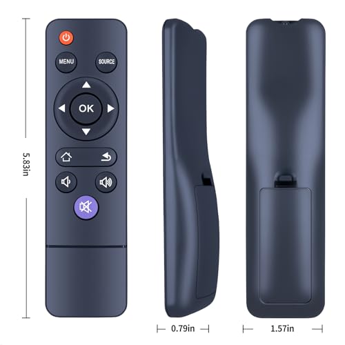 Télécommande WiMiUS S27 de rechange pour mini projecteur perdu - 7