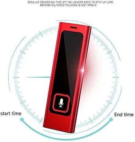 Grabadora digital activada por voz - Micrófono sensible, reducción automática de ruido, USB pequeño y portátil, 8G, grabadora de voz multifunción Reducción de ruido de largo alcance Grabación