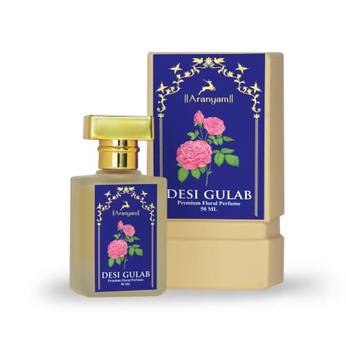 Image of Aranyam Perfumes - (Desi Gulab) Rose for Unisex Premium Perfume Combo with Fragrance, Luxury Perfume Sent - (Pack of 2)