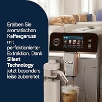 De'Longhi Eletta Ultra Kaffeevollautomat NEU - LatteCrema Milchsystem, 50+ heiße & kalte Getränke, besonders leise, intuitives Farb-Touchdisplay, einfache Reinigung, Metallgehäuse (ECAM472.85.MB) – Ansicht 4