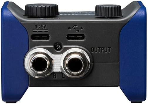 Zoom AMS-22 Audio Interface, 1 XLR/TRS input, Stereo Line Input, 2 Outputs, Loopback, Direct Monitoring, Bus-Powered, for Recording and Streaming on PC, Mac, iOS, and Android