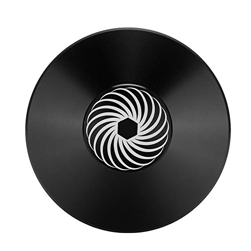 Disque Vinyle Pince Disque Audio Platine Tourne Disque en Aluminium Poids du stabilisateur de Disque LP Réducteur de Vibrations(Noir) - Les Beatles, Paul McCartney, John Lennon, RIngo Starr, George Harrison Disque Vinyle Pince Disque Audio Platine Tourne Disque en Aluminium Poids du stabilisateur de Disque LP Réducteur de Vibrations(Noir)