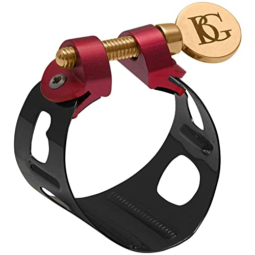 BG Ligature Duo vernie noir - clarinette Sib et saxo alto