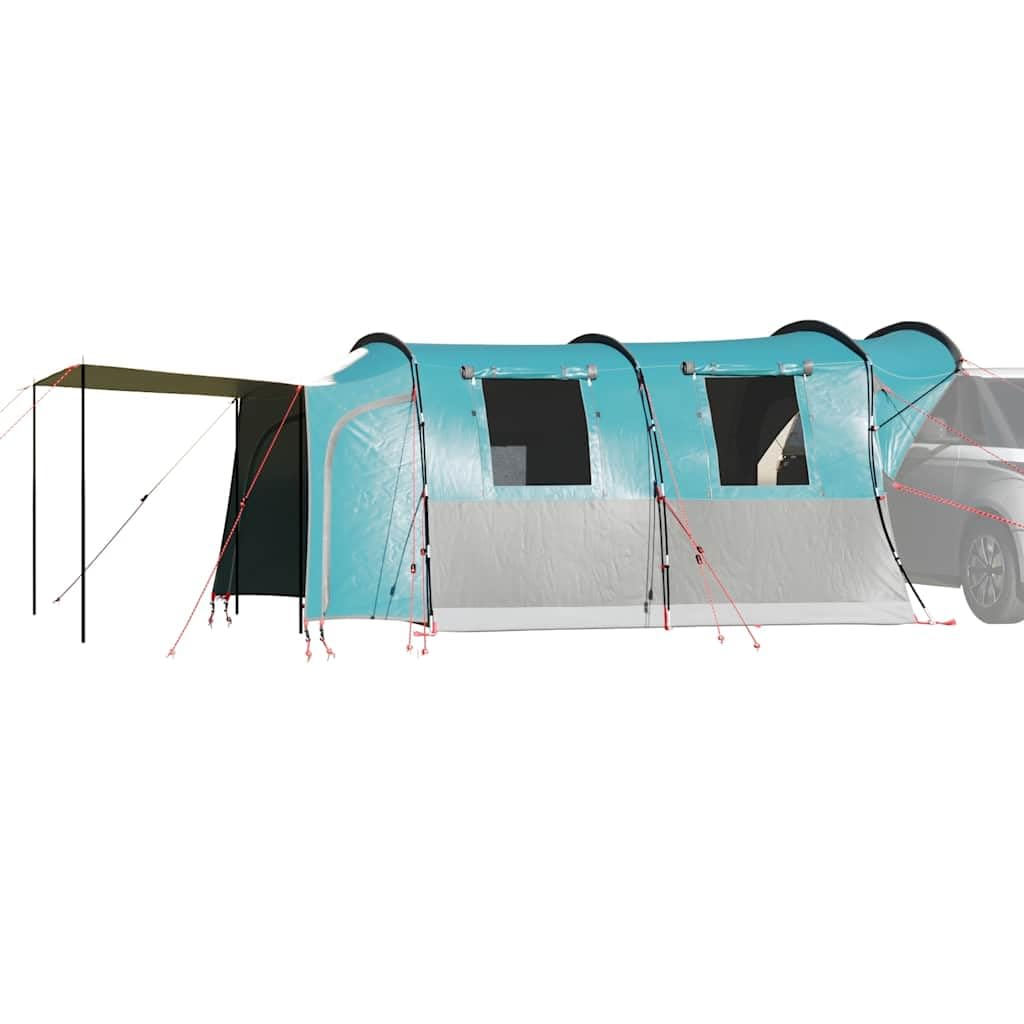 Tenda per auto impermeabile per auto, tenda da campeggio in poliestere con rivestimento in poliuretano, tenda antivento, con cuciture sigillate, facile da montare grazie alle aste robuste