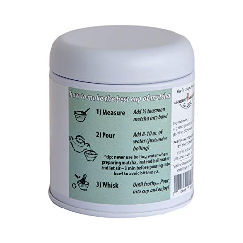 Té Matcha Jasmine en polvo 1 onza miniatura 3