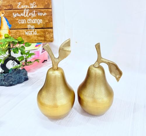 THOR INSTRUMENTS Large Brass fruit Vintage Brass fruit Brass Apple