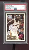 1993-94 Fleer Lottery Exchange Draft Pick #1 Chris Webber ROOKIE RC PSA 9 Graded Basketball Card NBA 93-94 1993-1994 Golden State Warriors