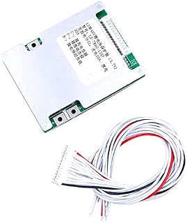 DollaTek 48V 35A 13Series BMS PCB Protection Board with Balancing for Li-ion Cell 18650 Battery
