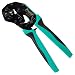 Pro'sKit 902-330 Crimpro Crimper for Insulated Flag Terminals, AWG 12-10 and 14-16 Size, Yellow/Blue