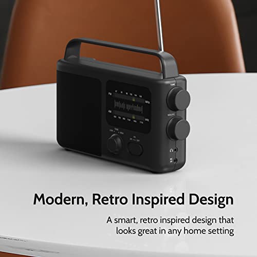 Radio portátil AM/FM i-box Tone con alarma y recepción clara miniatura 6