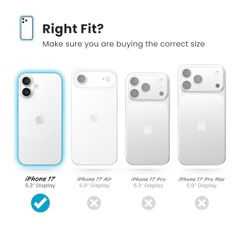 Image of Speck CANDYSHELL Grip +MS Case for iPhone 17 - Plumberry Glitter | Slim Protective Grip | Drop Protection | MagSafe Compatible