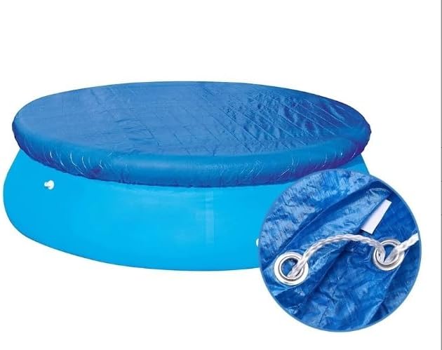 10 Ft Round Pool Cover, Round Pool Cover For Inflatable Pools