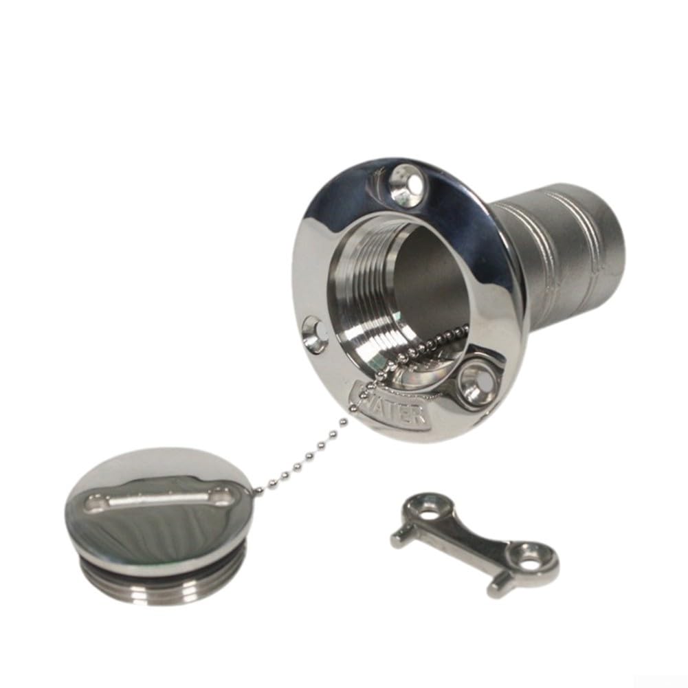 Bouchon de remplissage pour pont de bateau 38 mm robuste et facile à monter