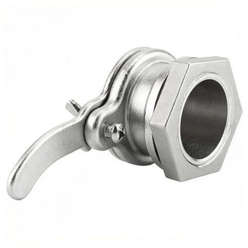 Honey Gate Stainless Steel Honey Gate Valve for Extractor - 304 Extractor Valve with Leak-Proof Seal for Precise Control Beekeeping Tool