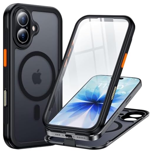 xiwxi iPhone SE Case 2022/3rd/2020,iPhone 8/7 Case,with [2xTempered Glass Screen Protector] [360 Full Body Shockproof] [Heavy Dropproof],Hard PC+Soft Silicone TPU+Glass Screen Phone Case-Black