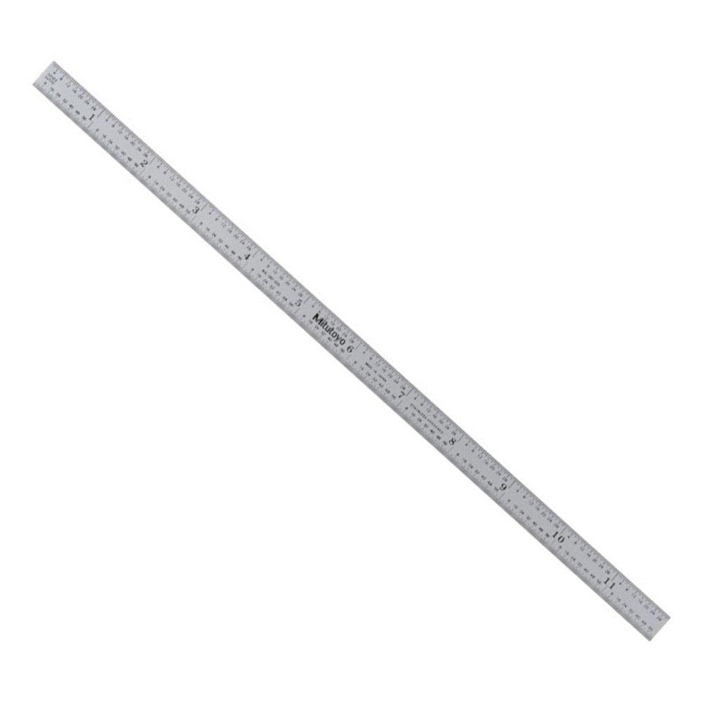 Mitutoyo 182-225 Fully Flexible Precision Steel Rule 300mm / 12"