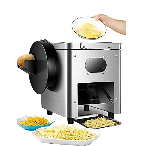 Kommerzielle Fleischschneider Elektrische Fleischschneidemaschine 2-in-1-Fleisch- und Gemüseschneidemaschine 850W 150KG… – Bild 3