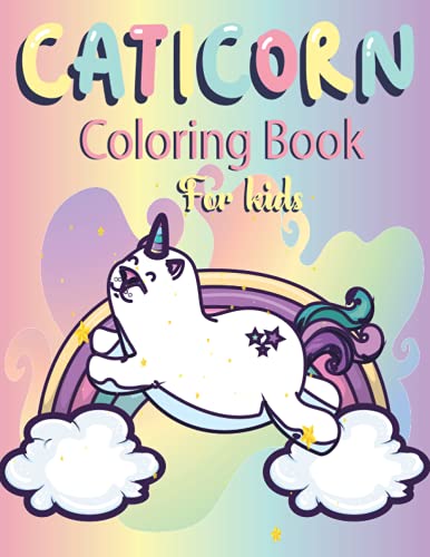 Caticorn coloring book for kids: Over 45 adorable and cute caticorn coloring pages for Boys & Girls Ages 4-8 image 2