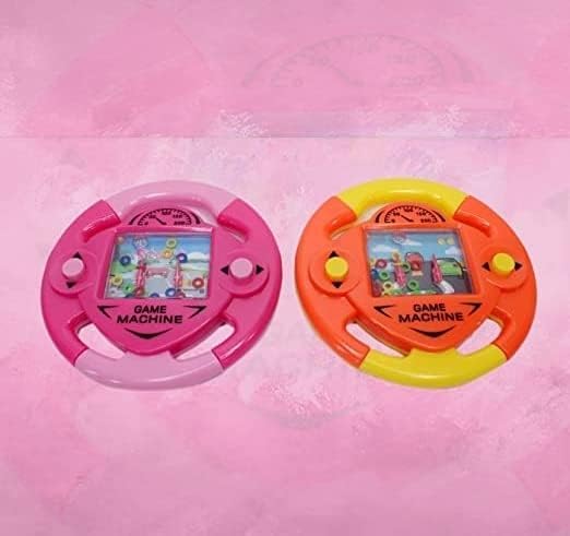 Image of Prime Water Game Ring Toss Handheld Car Staring Water Toss Game with Buttons for Kids (Water Ring Toss (2Pcs))