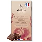 🇫🇷 FABRIQUÉ EN FRANCE – SAVOIR-FAIRE ARTISANAL : Cette tablette est fabriquée en France avec une sélection rigoureuse d’ingrédients de qualité. DELIKAO met en avant un savoir-faire exigeant pour proposer un chocolat de grande qualité, gourmand et responsable.