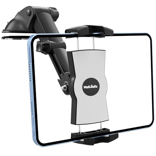 Soporte para tablet para coche con rotación 360 y sujeción estable marca MAGJIEYX