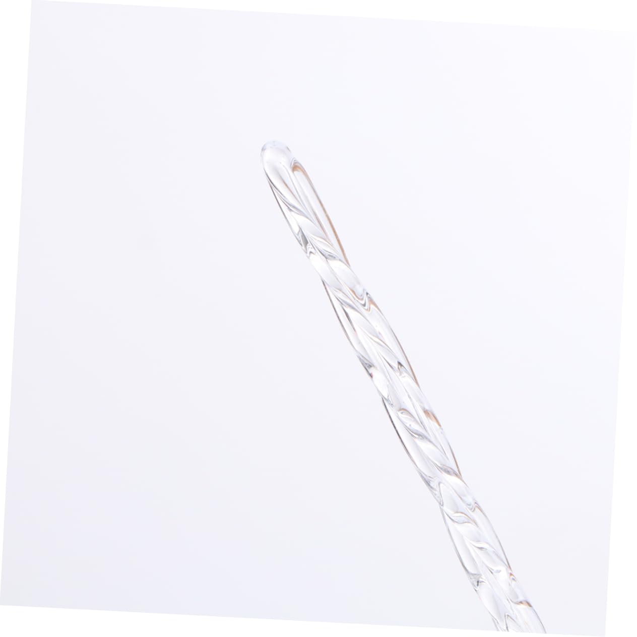 Ciieeo 30 STK Deko zum Aufhängen für Weihnachtsfeiern Eiszapfen Christbaumschmuck Glastropfen-Ornamente Weihnachtsbaum weihnachtsdeko Anhänger aus klarem Glas Spiral-