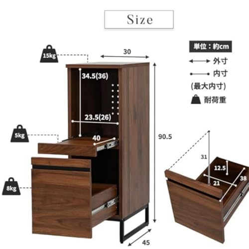 キッチンカウンター おしゃれ グリッドトレイ 調味料 収納 移動式 収納 [5]