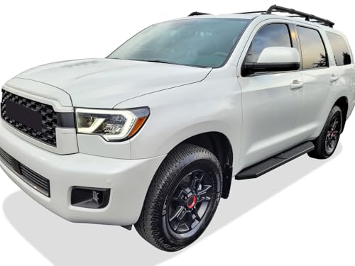 Estribos de acero inoxidable APS compatibles Toyota Sequoia miniatura 2