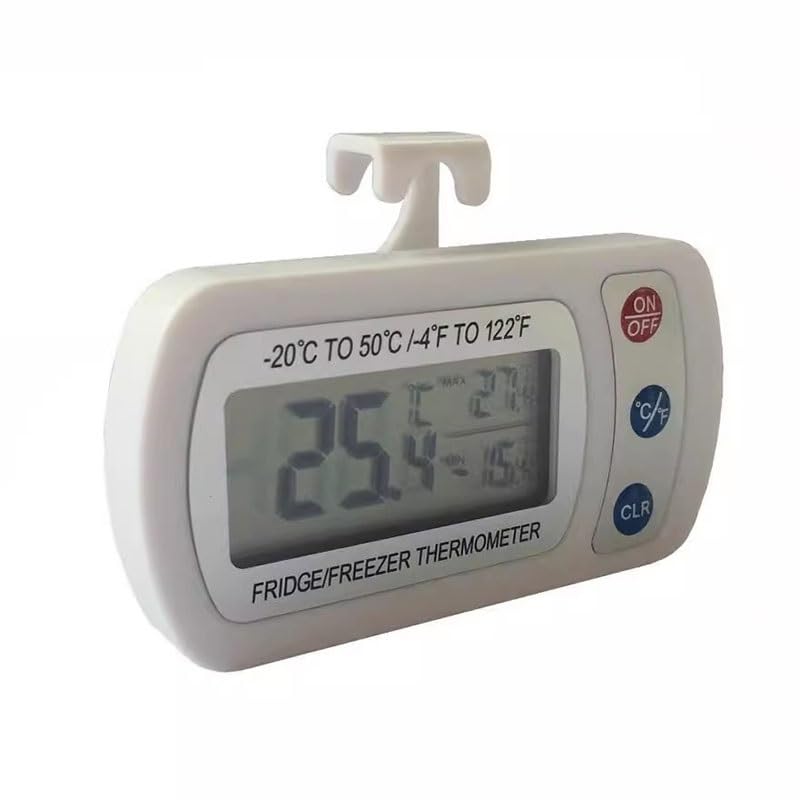 ABS Waterproof Electronic Temperature Refrigerator Thermometer Maximum