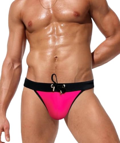 Maillot de bain homme à couleur contrastante xxxiticat coupe taille basse