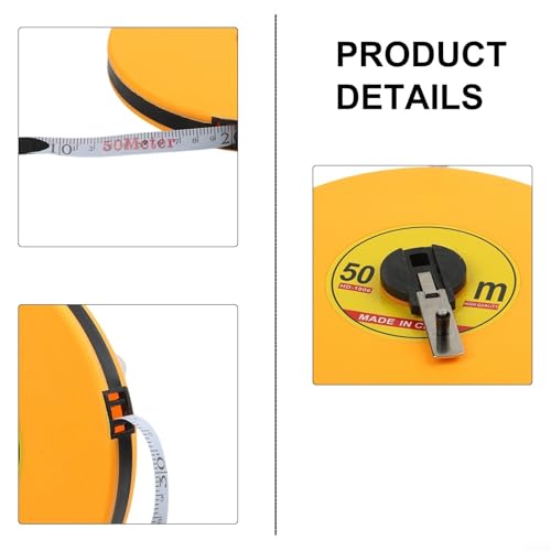 Cinta Métrica de Fibra de Vidrio con Estuche Impermeable 50m miniatura 2