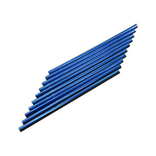 Lot de 10 baguettes de ventilation pour voiture - Décoration intérieure (bleu) Cover
