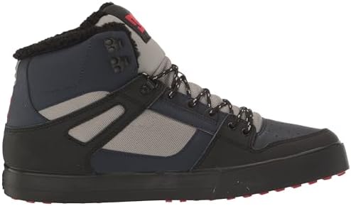 DC Men's Pure High-Top WC WNT Skate Shoe, Navy/Black, 8 | Image 5