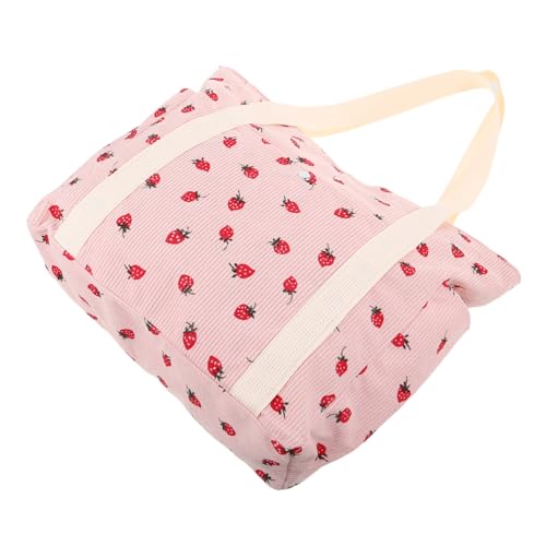VALICLUD Bolso de Hombro Mujer de con Estampado de Bolso de Verano Compacto y Funcional para Trabajo y Playa Bandolera Rosa con Bolsillo Lateral para Diario y Viajes