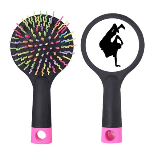 Brosse démêlante Hip Pop à base coussin anti-nœuds efficace