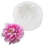🌷 [Moldes de silicona de grado alimenticio] El molde para velas de peonía está hecho de silicona de grado alimenticio 100% profesional de alta calidad. Puede usarlo para hacer alimentos y otros productos como velas, chocolate, pasteles, helados, jabón, resina, productos horneados, etc.