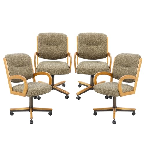 Chromcraft Concord Swivel Tilt Chairs Set of 4